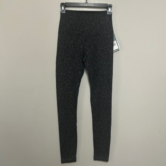 Lysse Pants - Lysse Sketch Animal Leggings Women XS Charcoal Black NEW High Waist Shaping